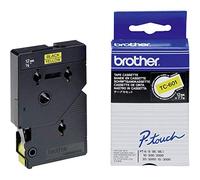 Brother - Black, yellow - Roll (1.2 cm x 8 m) 1 cassette(s) laminated tape - for P-Touch PT-2000, PT-3000, PT-500, PT-5000, PT-8E