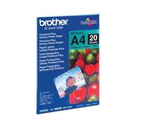 Brother A4 Premium Plus Glossy Photo Paper 210x297mm 260gsm 20 Sheets (BP71GA4)