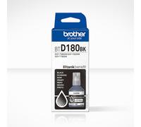 BROTHER BTD180BK Black Ink Bottle, Includes 1 x Ink Bottle, Genuine Supplies