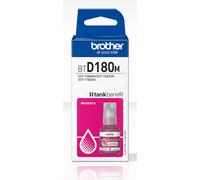 BROTHER BTD180M Magenta Ink Bottle, Includes 1 x Ink Bottle, Genuine Supplies