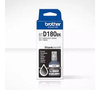 Brother BTD180BK Black Genuine Ink Bottle. Type: Original Printing colours: Black Brand compatibility: Brother. Quantity per pack: 1 pc(s) Dimensions (WxDxH): 50 x 115 x 50 mm Package width: 56 mm