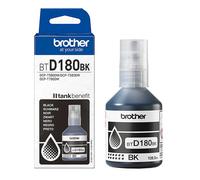 BROTHER BTD180BK Black Ink Bottle, Includes 1 x Ink Bottle, Genuine Supplies