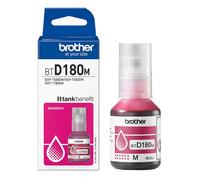 BROTHER BTD180M Magenta Ink Bottle, Includes 1 x Ink Bottle, Genuine Supplies