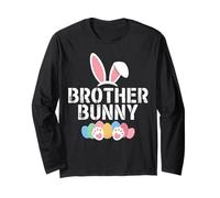 Brother Bunny Easter Boys Matching Rabbit Long Sleeve T-Shirt