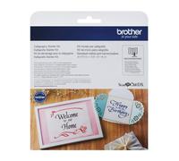 Brother calligraphy starter set - for entering the world of calligraphy (only for ScanNCut DX series),CADXCLGKIT1
