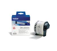 Brother Continuous Paper Roll Black on White 50mm DK-22223