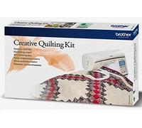 BROTHER Creative Quilting Kit QKF2UK for Innovis NV1100 NV1300 - Sewing Tool Set with Metal & Plastic Components: Case, Tape Measure, Scissors, Thread, Hand Needle, Marking Pencil