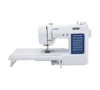 Brother CS7000X Computerized Sewing and Quilting Machine, 70 Built-in Stitches, LCD Display, Wide Table, 10 Included Feet, Metal, White