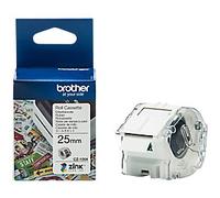 Brother CZ-1004 Authentic Label Tape Self Adhesive White 25 mm x 5m