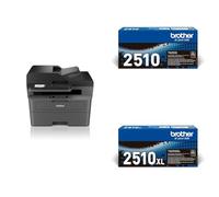 BROTHER DCP-L2660DW 3-in-1 Mono Laser Printer | Print, copy & scan |Automatic 2-sided print | A4|UK Plug Toner Cartridges