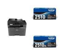 BROTHER DCP-L2665DW 3-in-1 Mono Laser Printer| Print, copy & scan | Automatic 2-sided print| A4|UK Plug Toner Cartridges
