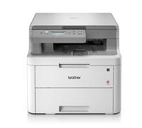 Brother DCP-L3510CDW Colour Laser Printer - All-in-One, Wireless/USB 2.0, Printer/Scanner/Copier, 2 Sided Printing, A4 , Small Office/Home Office , UK Plug