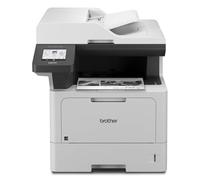Brother DCP-L5510DN Business Monochrome Laser All-in-One Printer with Duplex Printing and Networking, Works with Alexa