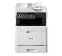 Brother DCP-L8410CDW Colour Laser Printer, Wireless, PC Connected & Network, Print, Copy, Scan & 2 Sided Printing, A4, UK Plug