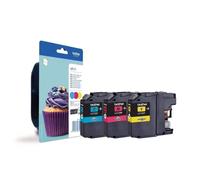 BROTHER Default Category Inkjet Printer, Cyan/Magenta/Yellow, High Yield Cyan/Ma