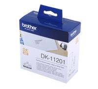 Brother DK-11201 Roll of 29mm x 90mm Black On White Standard Address Labels