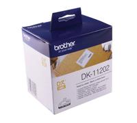 Brother DK-11202 Roll of 62mm x 100mm Black On White Shipping Labels (DK11202)