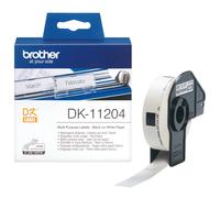 Brother DK-11204 DirectLabel Etikettes 17mm x 54mm 400 for Brother P-T