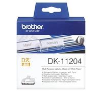 Brother DK-11204 Label Roll, Multi Purpose Labels,