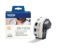 Brother DK-11219 printer label White