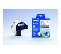 Brother DK-11219 Round Labels White DK