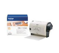Brother DK-11240 Roll of 102mm x 51mm Black On White Paper Barcode Labels
