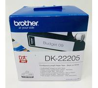 Brother DK-22205 Original Labels 62mmX34.8m QL500/QL500A/QL650/QL710/QL1050