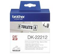 Brother DK-22211 - Labels - white - Roll (2.9 cm x 15.2 m)