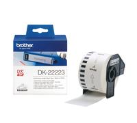 Brother DK-22223 Roll of 50mm x 30.48m Black On White Continuous Paper Tape