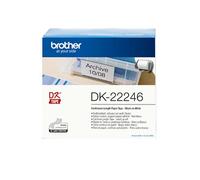 Brother DK-22246 Label-Making Tape Black On