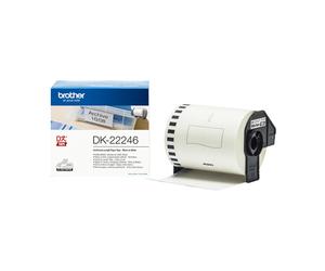 Brother DK-22246 label-making tape Black on white