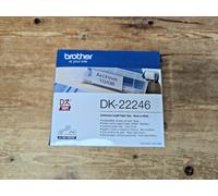 Brother Continuous Paper Roll Black on White 103mm DK-22246