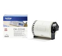 Brother DK-22246 - Paper - black on white - Roll (10.3 cm x 30.48 m) 1 roll(s) continuous labels - for Brother QL-1050, QL-1060N, QL-1100