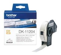 Brother DK11204 Multi Purpose Labels, none