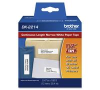 Brother DK2214 Label Tape Cartridge 100ftx0.47in