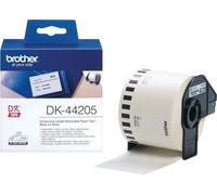 Brother DK44205 Label Tape - 62 mm - Direct Thermal - White