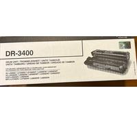 Brother DR-3400 Drum Unit, Brother Genuine Supplies, Black