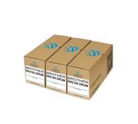 Brother DR2100 Drum Unit - 3x Compatible with DCP-7030/7040/7045N HL-2140/2150N