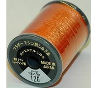 Brother Embroidery Machine Thread Polyester (Pumpkin)