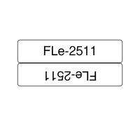 Brother FLE2511 label-making tape Black on white
