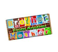 Brother From Another Mother Chocolate Bar Wrapper Novelty Gift Present Friend party CH-9615 (without chocolate bar (wrapper only))