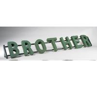 BROTHER Funeral Tribute on a Stand