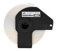 Brother Genuine DK1201 Die-Cut Standard Rolled Address Labels for QL Printers, 3-Pack (DK12013PK),White, 24 Rolls (DK120124PK)