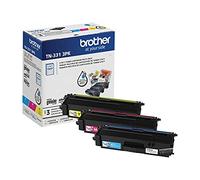 BROTHER Genuine Standard-Yield Color Toner Cartridge Three Pack TN331 3PK -Includes one Cartridge Each of Cyan, Magenta & Yellow Toner