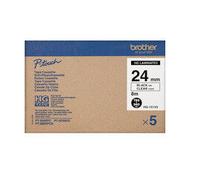 Brother HG151V5 printer label Black, Transparent HG