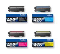 Brother Toner Cartridges TN423 – Original High-Capacity Full Set (4-Pack)