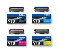 Brother Printer Toner Cartridges HL-L9310CDW TN910BK Original OEM Multipack 4 Pack