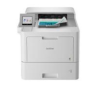 Brother HL-L9470CDN Professional Workgroup Colour Laser Printer | Advanced Print Speeds| Solutions Ready | 8.76cm Touchscreen| High Yield Ink Included | UK Plug,Grey