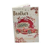 Brother Holiday Edition Festive Road Trip Christmas Card