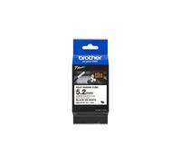 Brother HSE-211E label-making tape Black on white